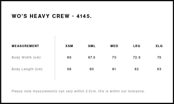 Training Queens Ladies Heavy Crew - Image 3
